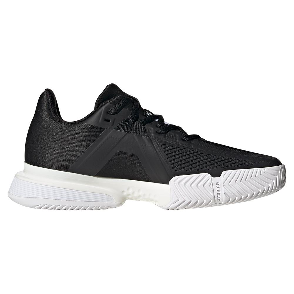 adidas Women`s SoleMatch Bounce Tennis Shoes Black and Copper Metallic |  Tennis Express | FU8125