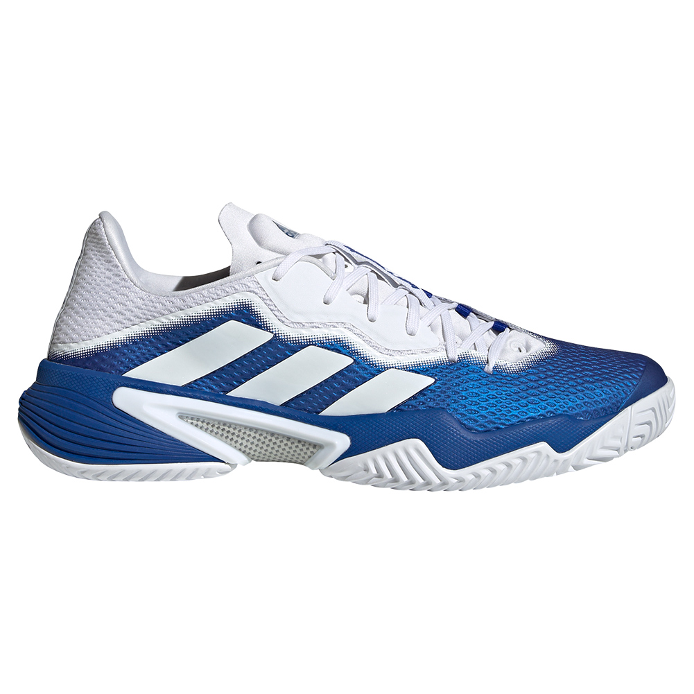 adidas Men`s Barricade Tennis Shoes Team Royal Blue and White | Tennis ...