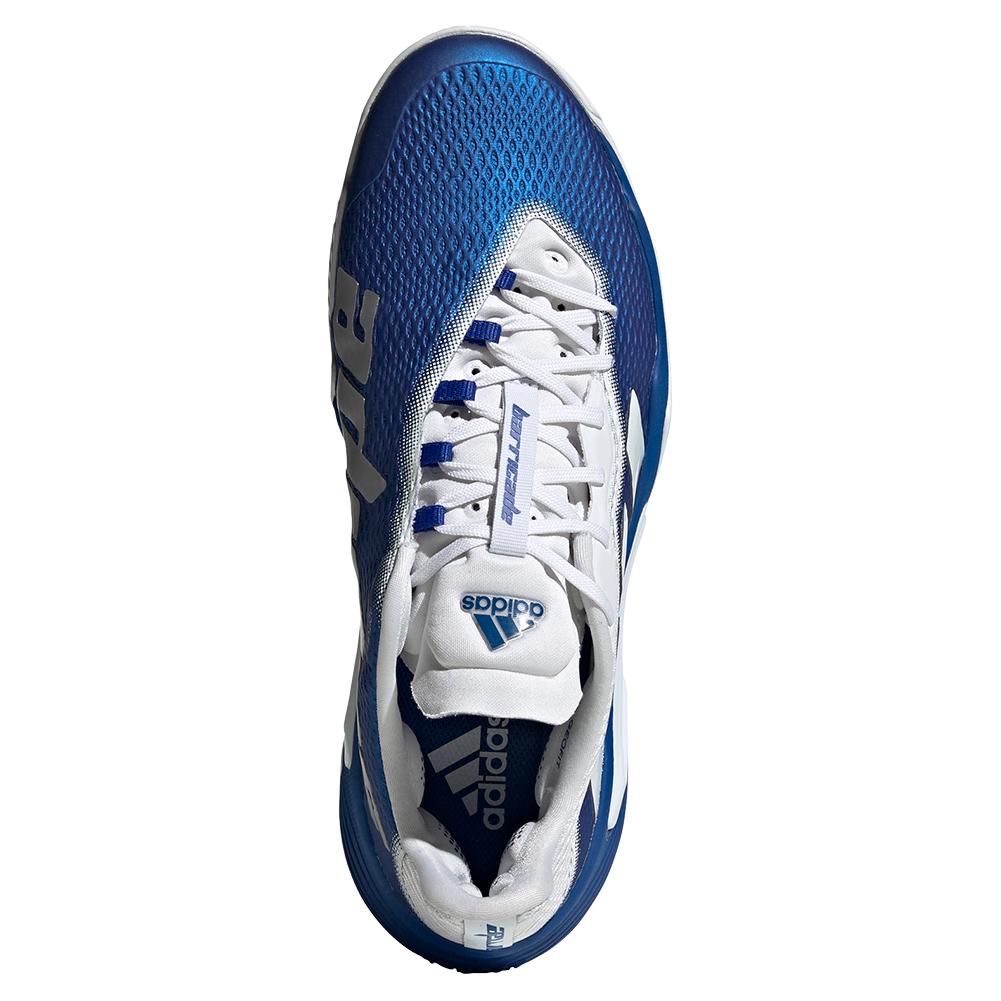 adidas Men`s Barricade Tennis Shoes Team Royal Blue and White | Tennis  Express