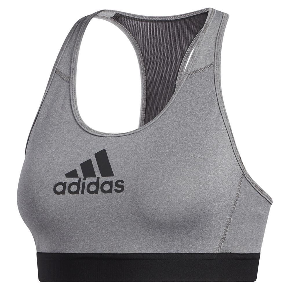 Adidas Women's Don't Rest Alphaskin Sports Bra in Dark Grey Heather |  Tennis Express