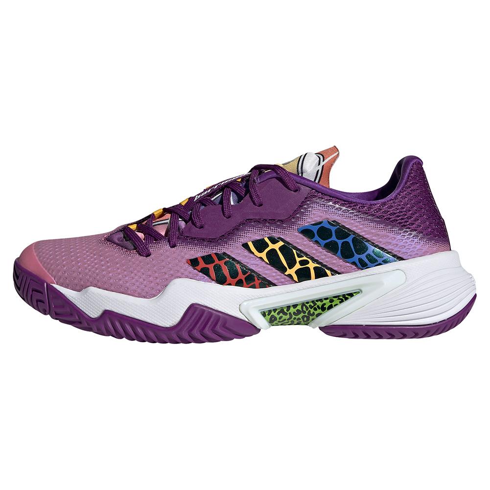 adidas Women`s Barricade Tennis Shoes Rose Tone and Core Black