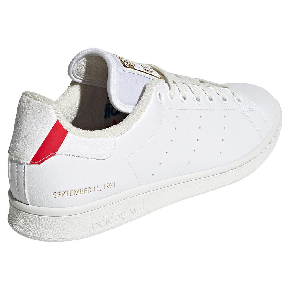 adidas Men`s Stan Smith Shoes White and Blue