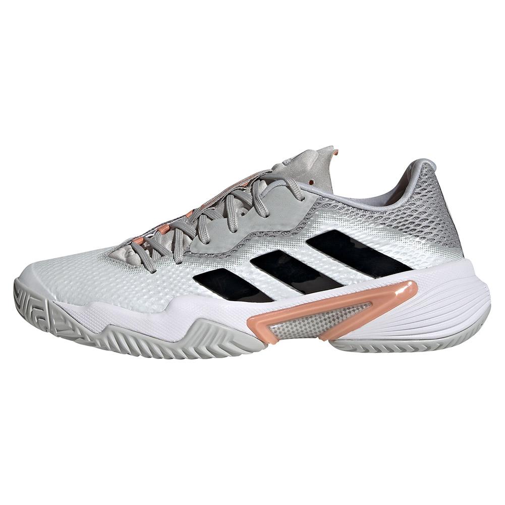 adidas Women`s Barricade Tennis Shoes Grey Two and Core Black | Tennis  Express