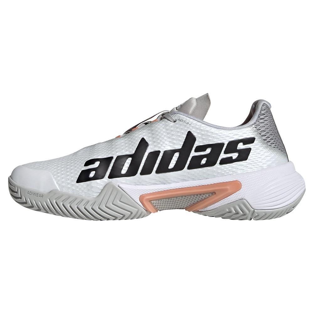 adidas Women`s Barricade Tennis Shoes Grey Two and Core Black | Tennis  Express