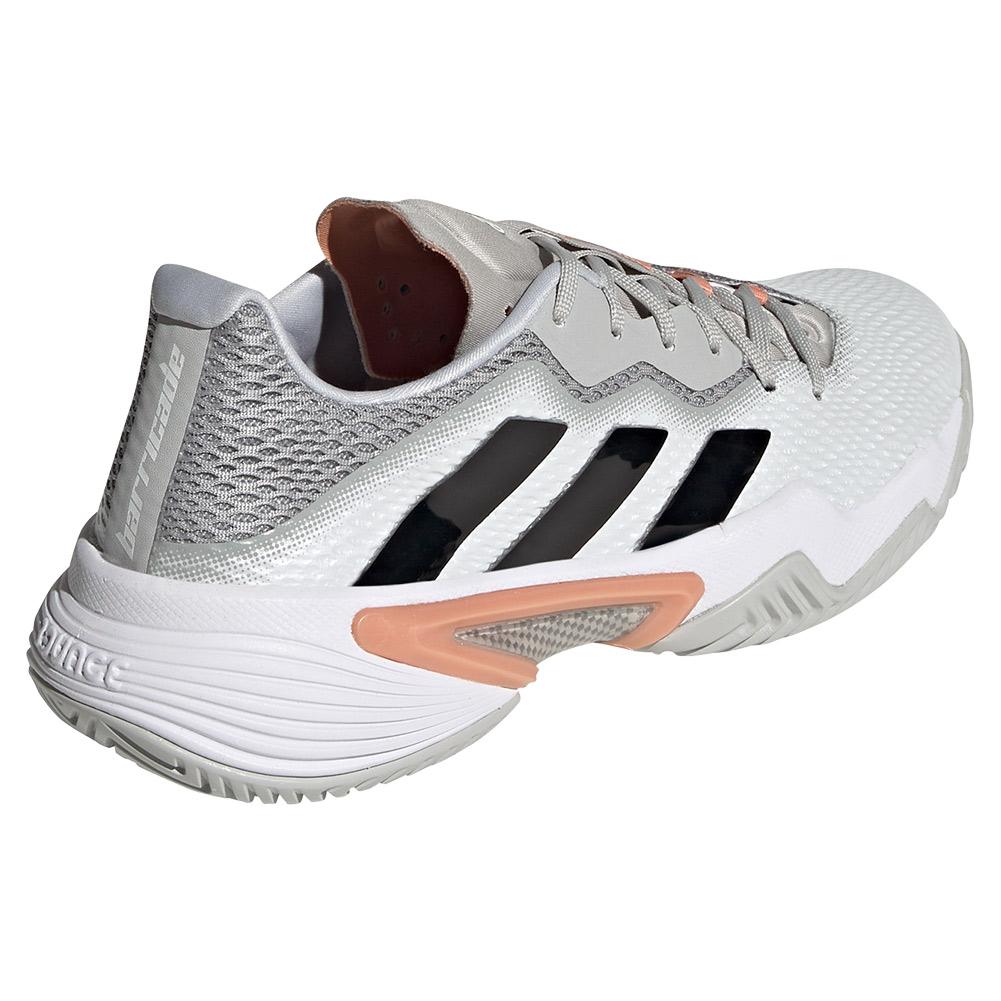 adidas Women`s Barricade Tennis Shoes Grey Two and Core Black | Tennis  Express