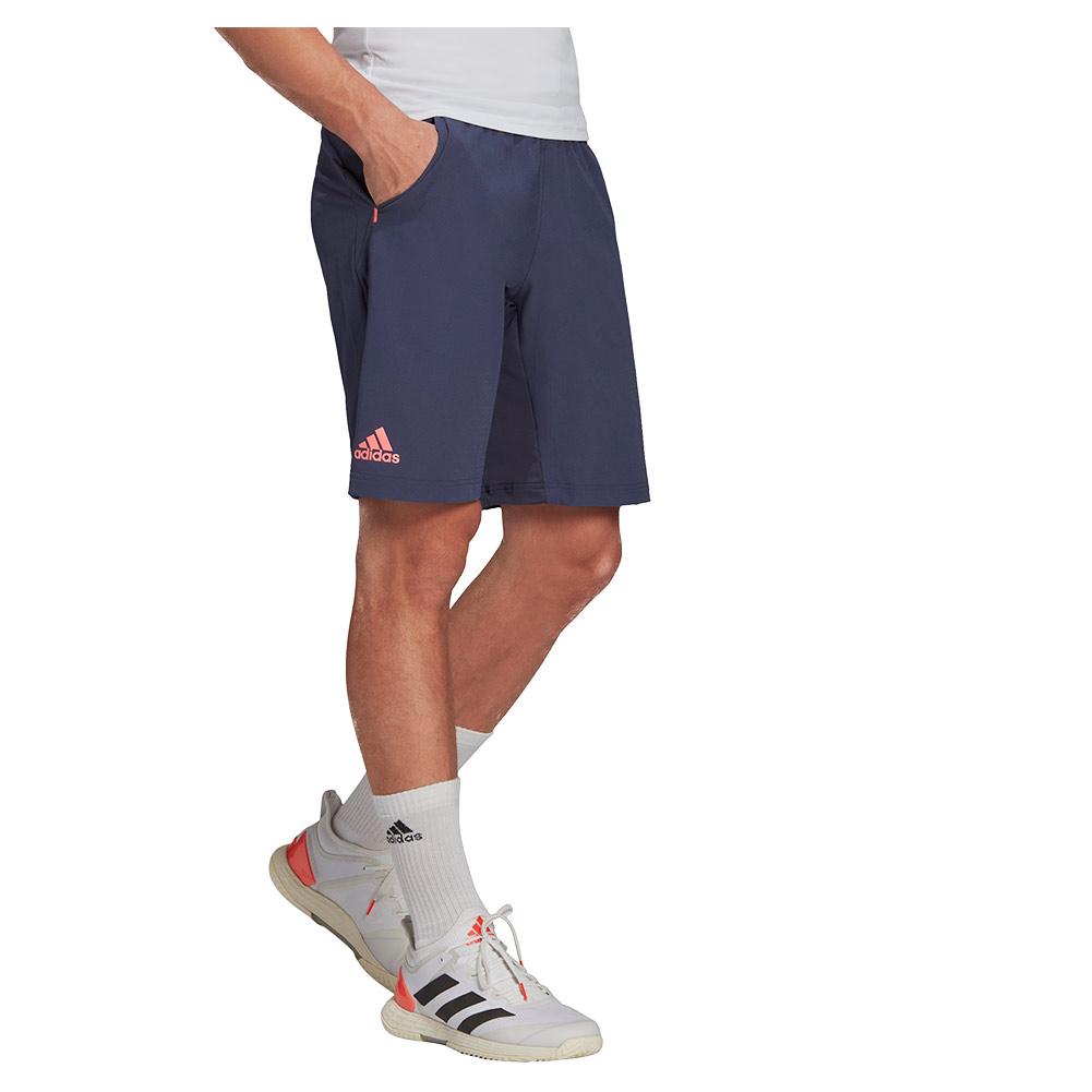 Adidas Men`s Ergo 9 Inch Tennis Short Shadow Navy