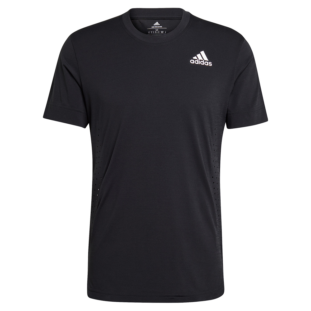 adidas Men`s New York Freelift Tennis Top Black