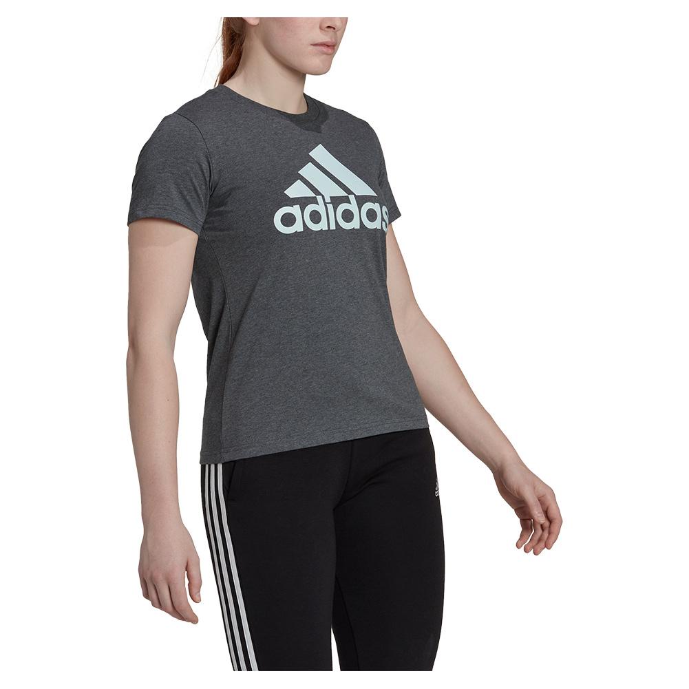  adidas Women's Essentials Color Block Logo Tee, True  Pink/Almost Blue/Almost Yellow/White, Small : Clothing, Shoes & Jewelry