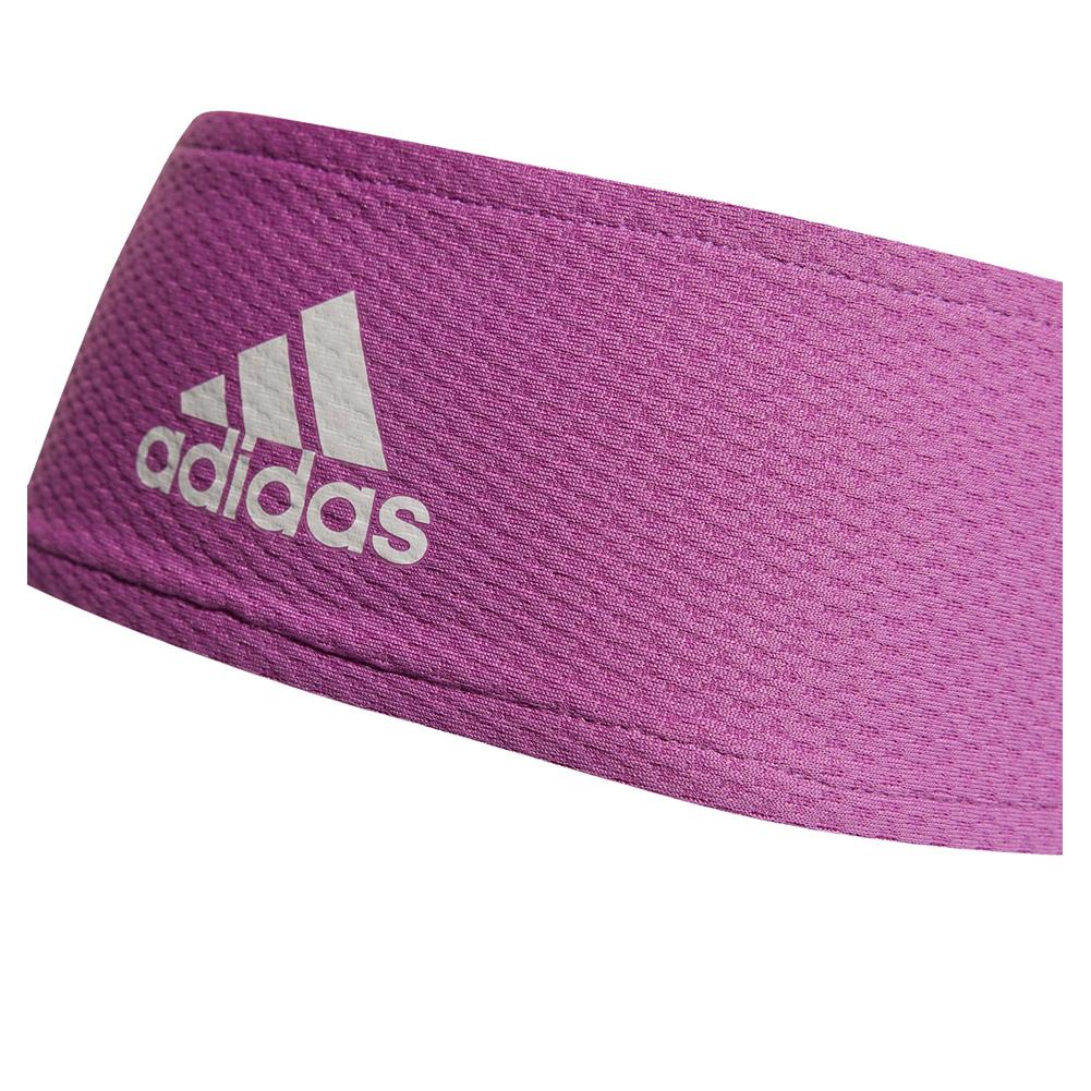 Adidas Primeblue AEROREADY Tennis Tieband Semi Pulse Lilac and White