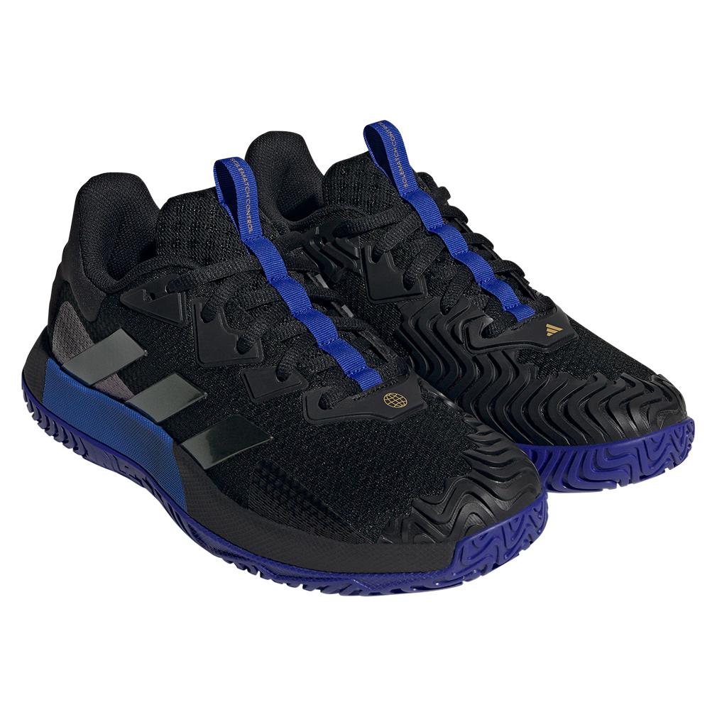 adidas Men`s SoleMatch Control Tennis Shoes Core Black