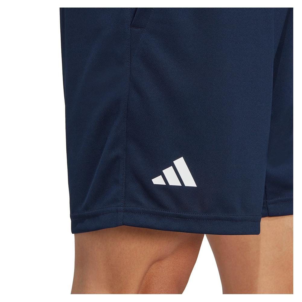 adidas Men`s HEAT.RDY 9 Inch Knitted Tennis Shorts Collegiate Navy
