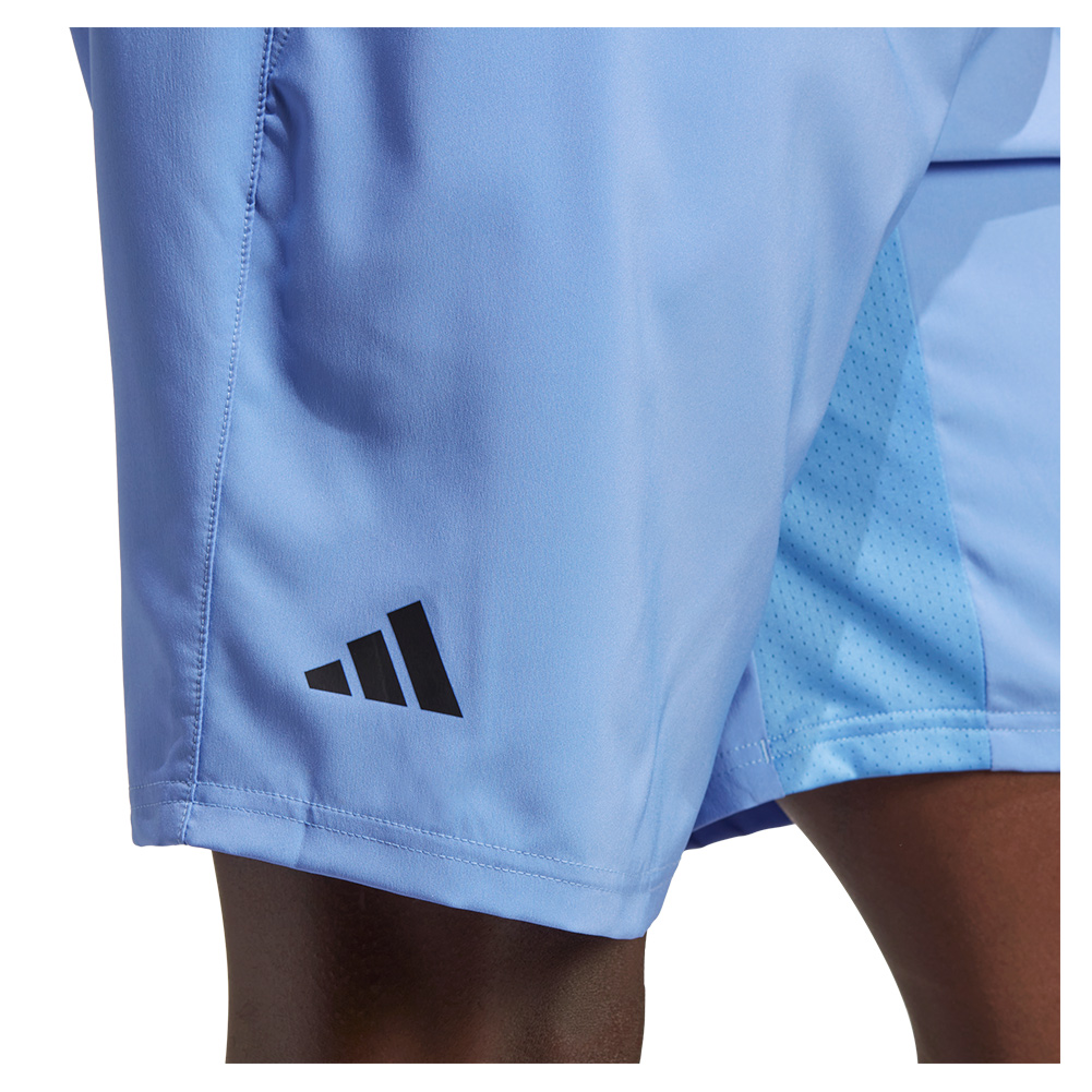 Adidas Men`s Club 3-Stripe 7 Inch Tennis Shorts Blue Fusion