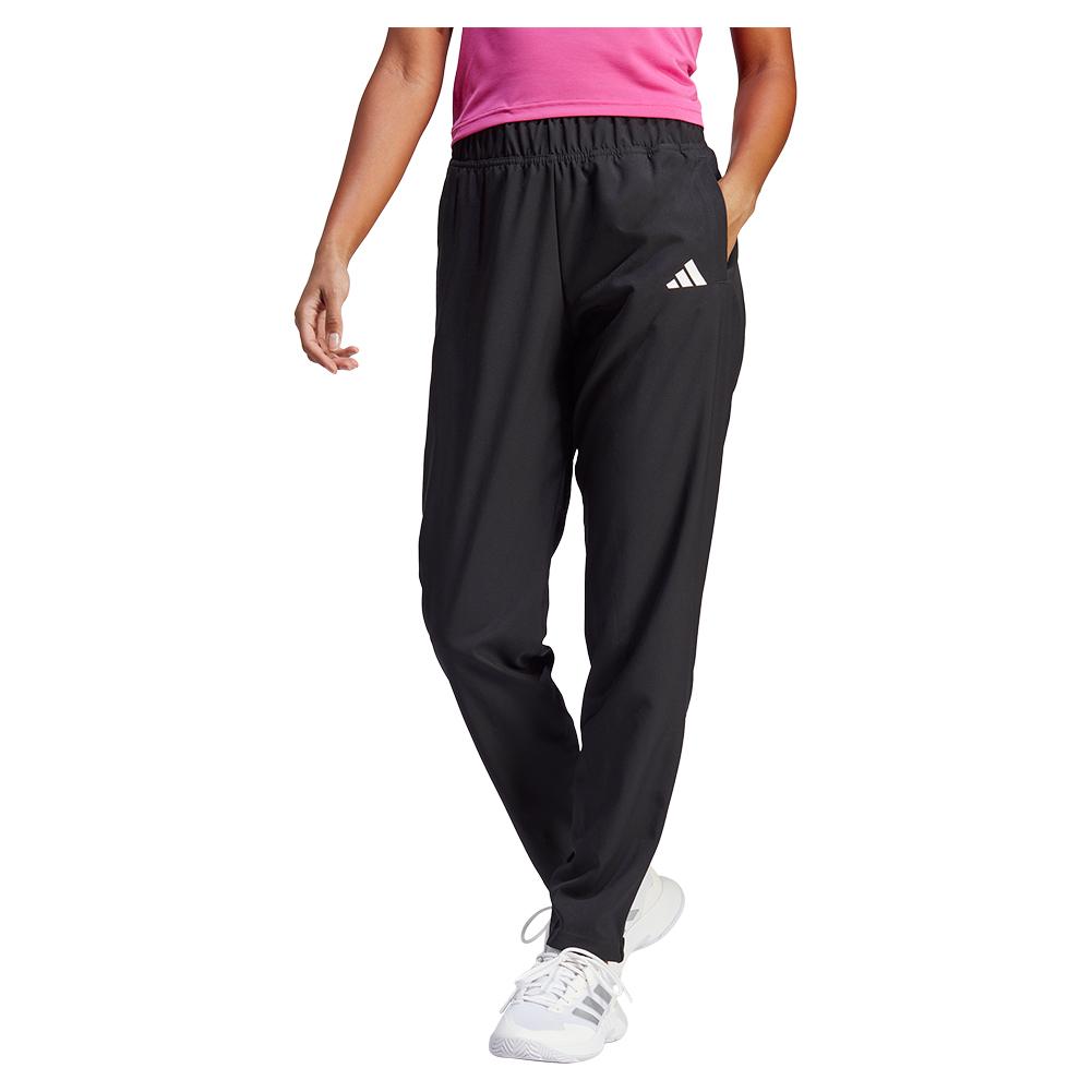 Adidas Women`s Melbourne Woven Tennis Pant in Black
