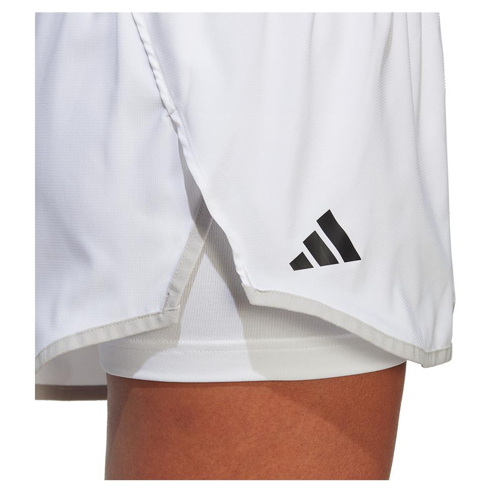 adidas Women`s Club Tennis Shorts White