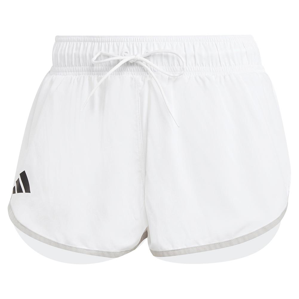 adidas Women`s Club Tennis Shorts White