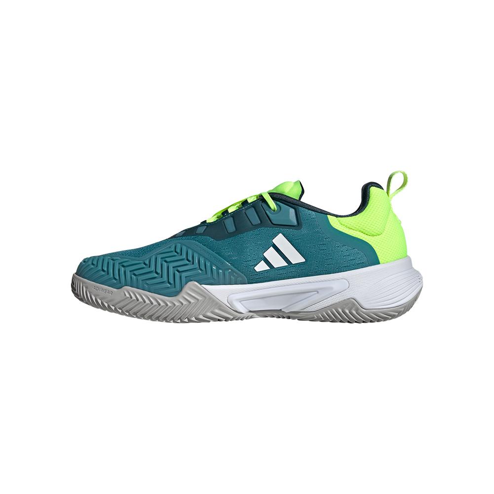 adidas Men`s Barricade Clay Tennis Shoes Arctic Night and White