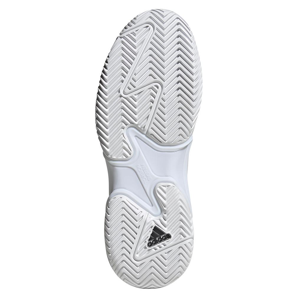 adidas Men`s Barricade 13 Tennis Shoes White and Core Black