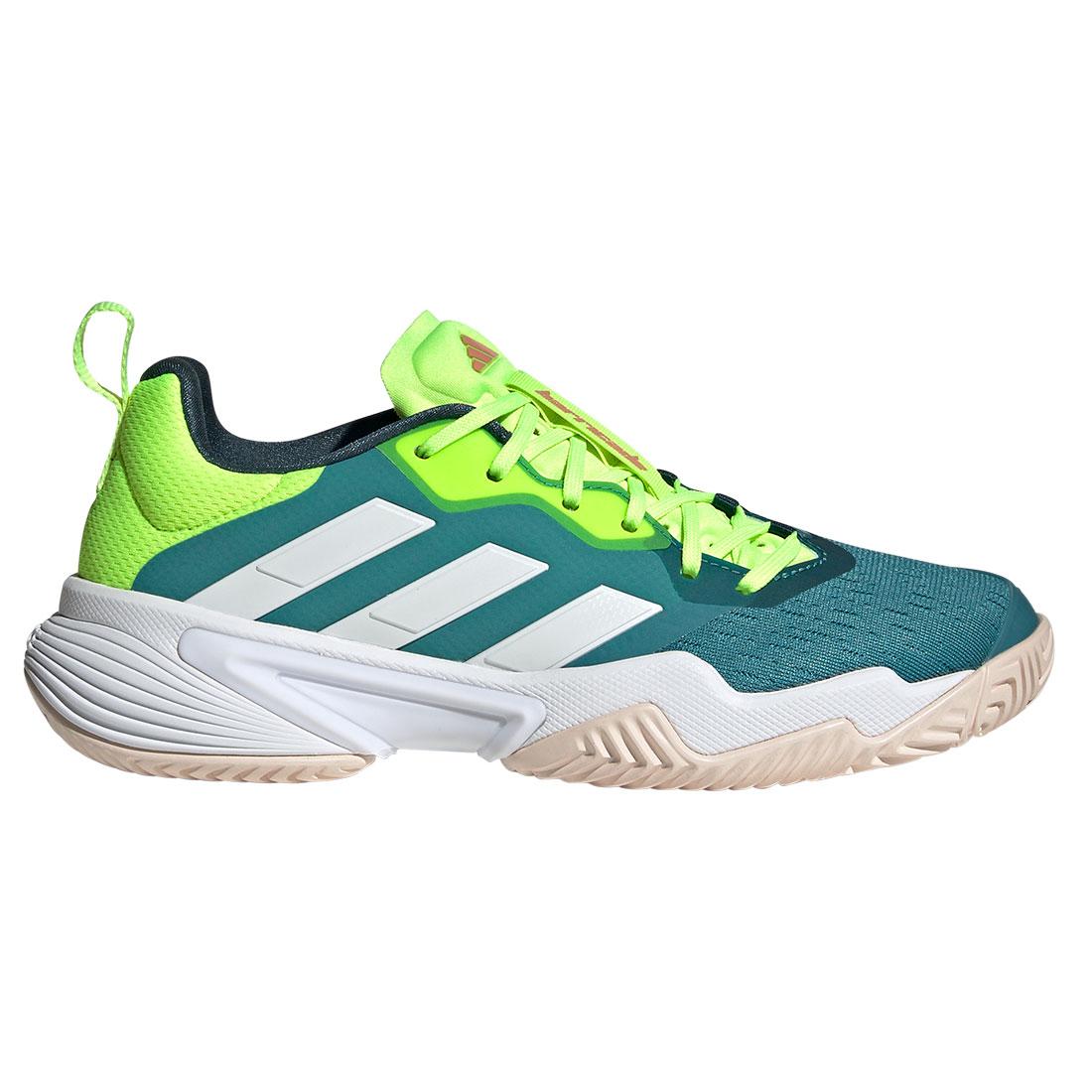 adidas Women`s Barricade Tennis Shoes Arctic Fusion and White