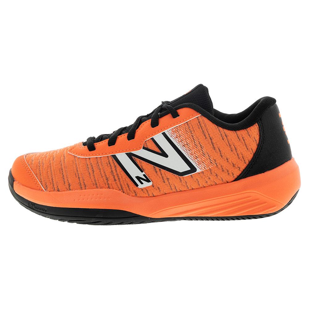 New Balance Juniors` 996v5 Tennis Shoes Neon Dragonfly and Black