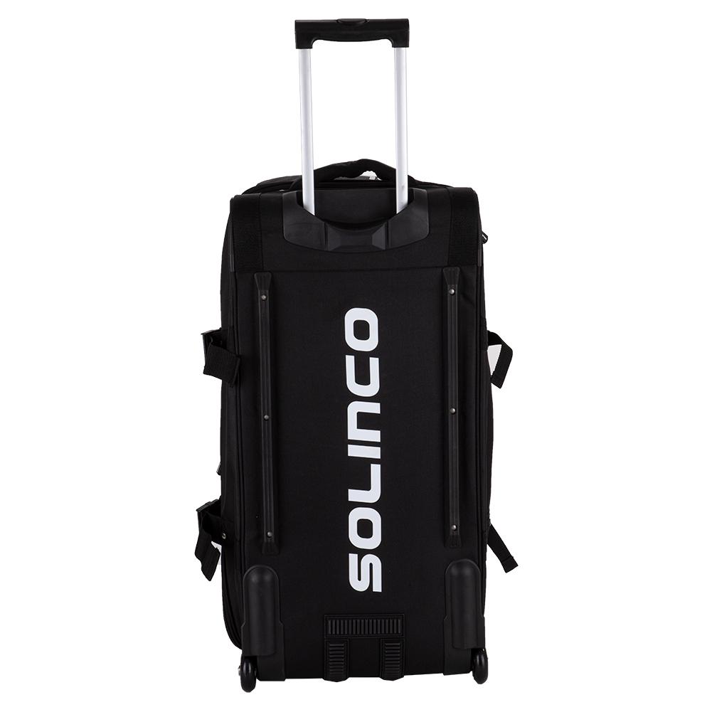 Solinco Tennis Travel Bag with Wheels - Black | Tennis Express