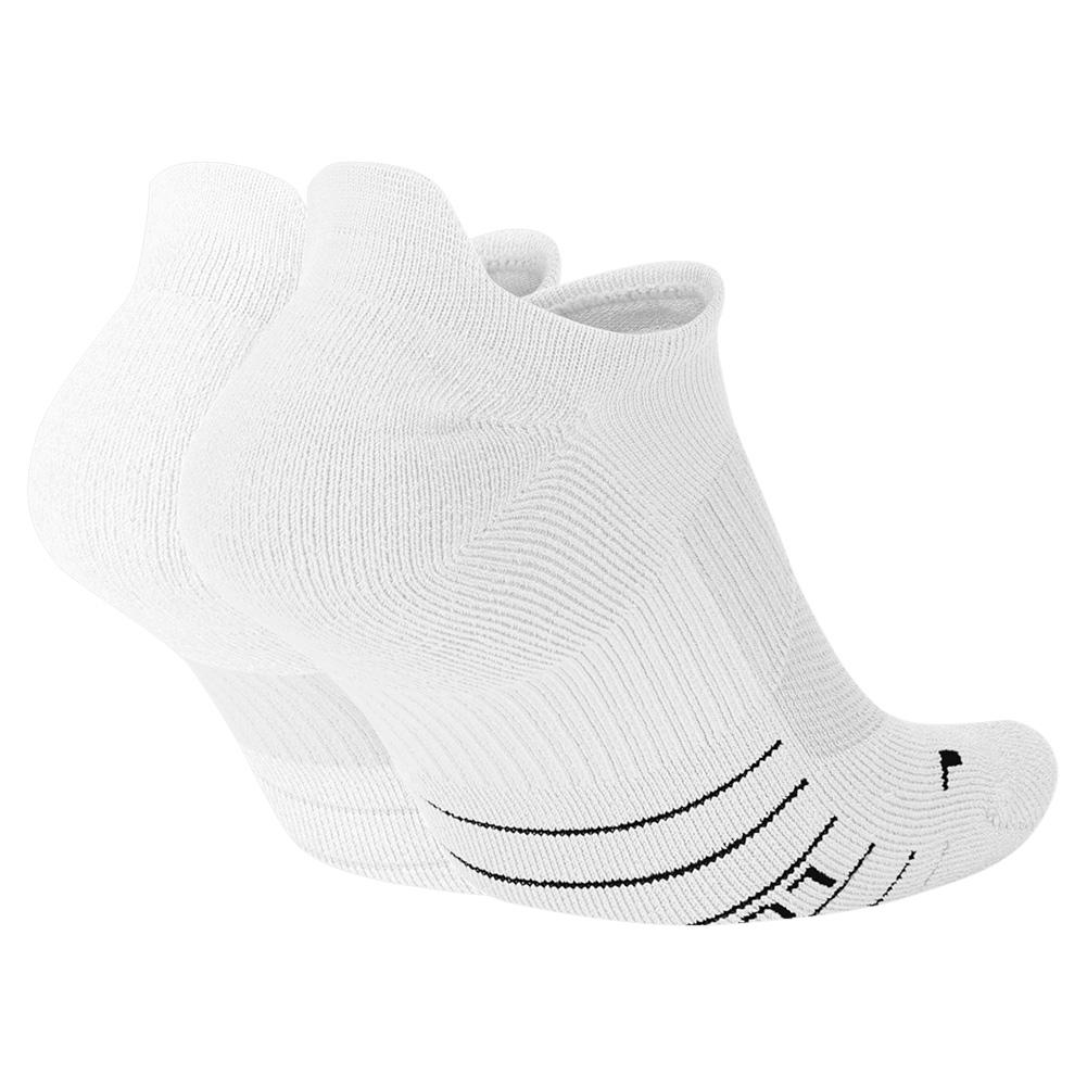 Nike Multiplier No-Show Running Socks (2 Pairs)