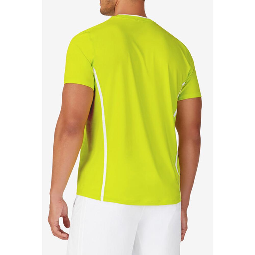 FILA Men`s Center Court Short Sleeve Tennis Crew