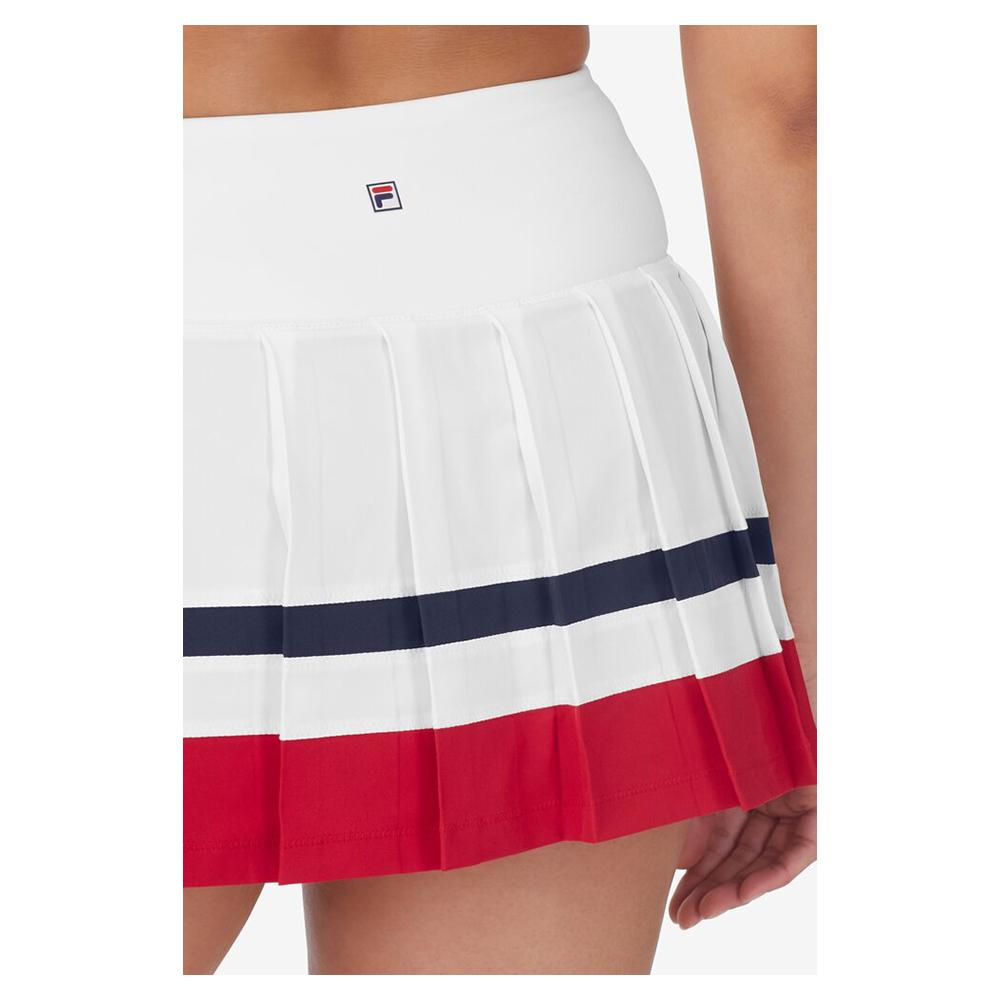 Fila Women`s Heritage Essentials 13.5 Inch Pleated Tennis Skort