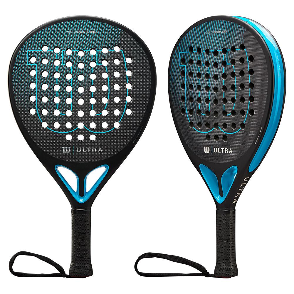 Wilson Ultra Pro V2 Padel Racquet Black and Blue