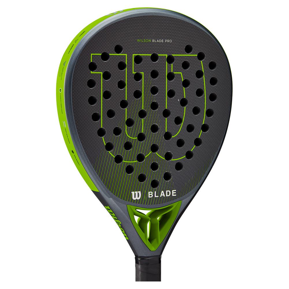 Wilson Blade Pro V2 Padel Racquet Black and Green