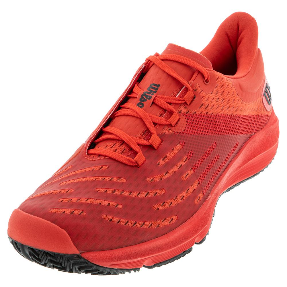all red mens tennis shoes