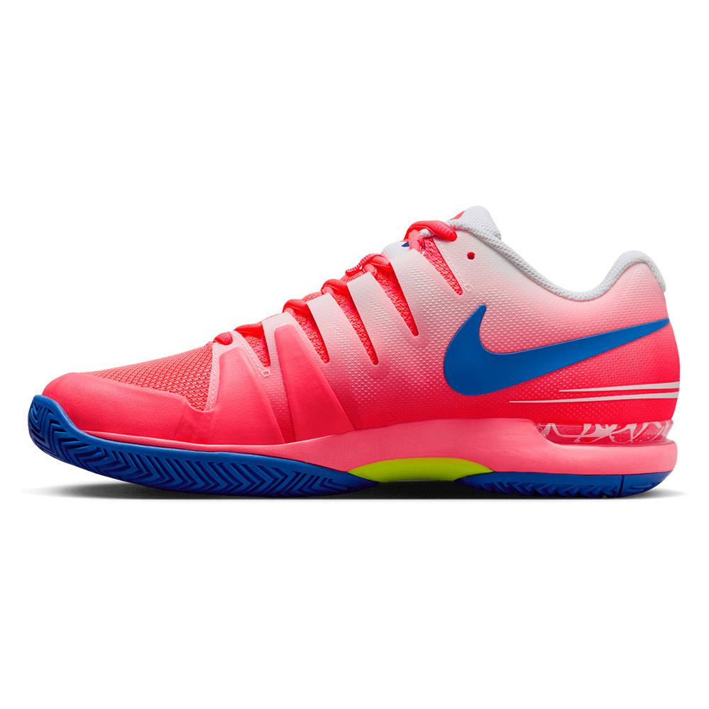 NikeCourt Mens Air Zoom Vapor 9.5 Tour Hot Punch Tennis Shoes