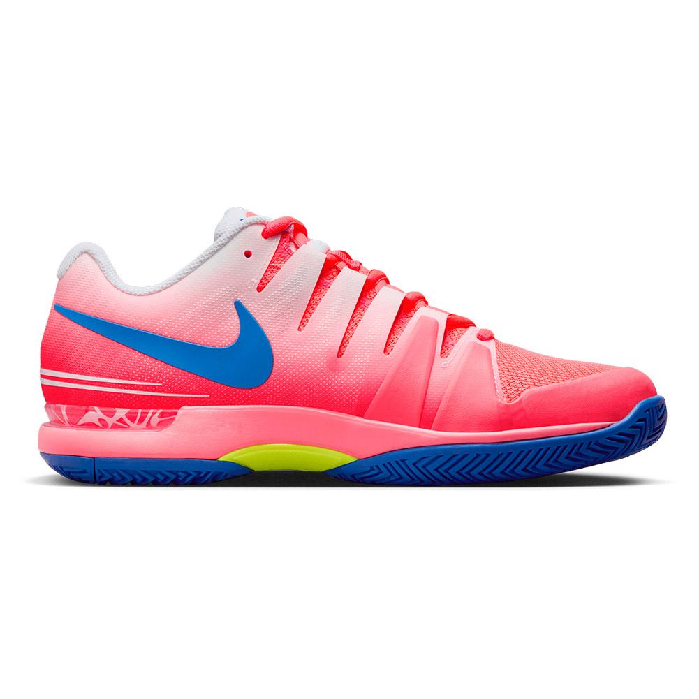 NikeCourt Mens Air Zoom Vapor 9.5 Tour Hot Punch Tennis Shoes